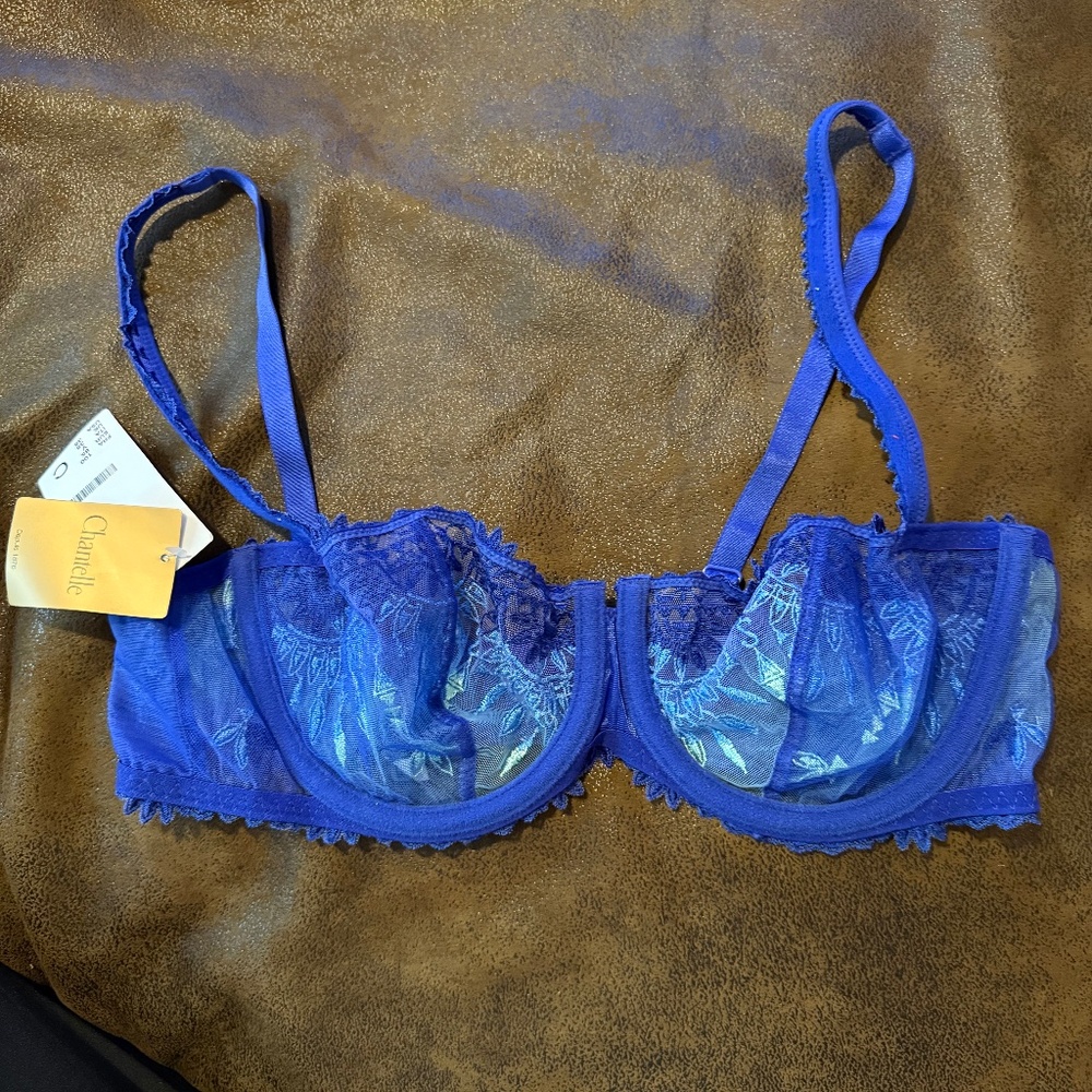Chantelle Africa Sheer Demi U/W Bra #3695 38C NWT